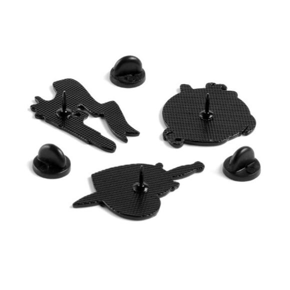 Put On Your War Paint Pink Lipstick Pin Brooch - Picture 3 of 3